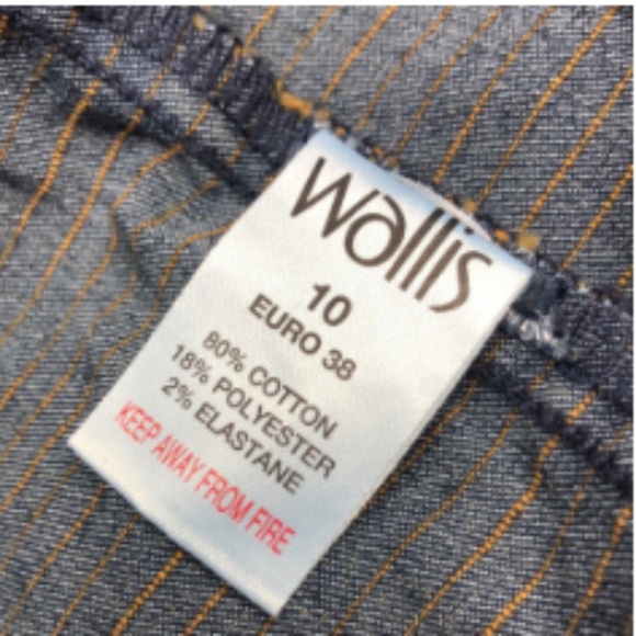 LIKE NEW WALLIS DENIM JEAN JACKET US12 ⭐️ - Picture 12 of 16